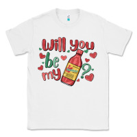 White will you be my Classic Tee - MaliasSmallBusiness