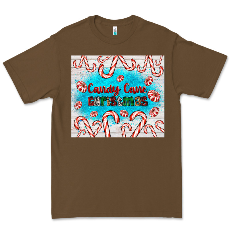 Candy Cane Christmas Premium Tee by AdoDesignShop | Teevron