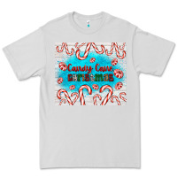 Dove Grey candy cane Christmas Premium Tee - AdoDesignShop
