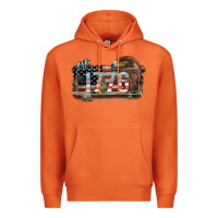 Carrot Eat. 1776 eagle 4th of july Premium Hoodie - HowdyJamesFarm