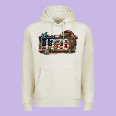 Eat. 1776 Eagle 4th Of July Premium Hoodie Designed By Howdyjamesfarm