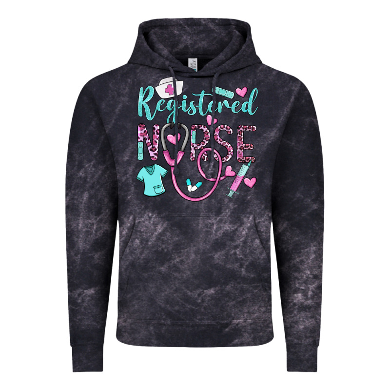 Registered Nurse Rn Vintage Hoodie by BarkalooDesign | Teevron