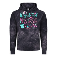 Cloud Black registered nurse rn Vintage Hoodie - BarkalooDesign