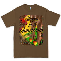 Cacao steppin' in to juneteenth Premium Tee - HRA Design Shop