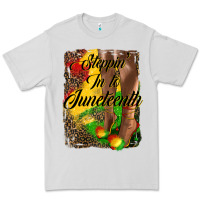 Dove Grey steppin' in to juneteenth Premium Tee - HRA Design Shop