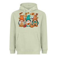Matcha Thanksgiving gnomes Heavyweight Hoodie - NancyCooperArtShop
