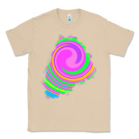 Mushroom tie dye patch Classic Tee - RanaPortraitStore