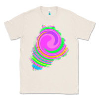Natural tie dye patch Classic Tee - RanaPortraitStore