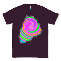Plum tie dye patch Classic Tee - RanaPortraitStore