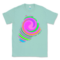 Seafoam tie dye patch Classic Tee - RanaPortraitStore