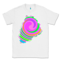 White tie dye patch Classic Tee - RanaPortraitStore
