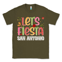 Army Green lets fiesta san antonio Classic Tee - JahusDesignShop