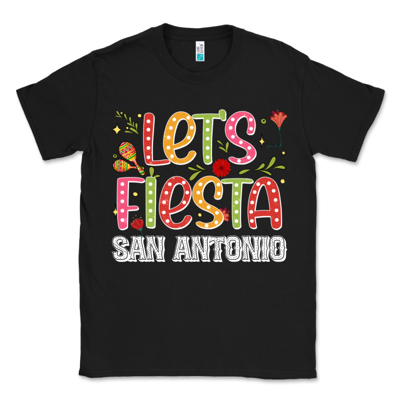 Lets Fiesta San Antonio Classic Tee by JahusDesignShop | Teevron