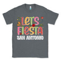Charcoal Heather lets fiesta san antonio Classic Tee - JahusDesignShop