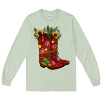 Matcha Christmas boots Long Sleeve Tee - JahusDesignShop