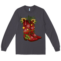 Smoke Christmas boots Long Sleeve Tee - JahusDesignShop