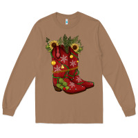 Toasted Coconut Christmas boots Long Sleeve Tee - JahusDesignShop