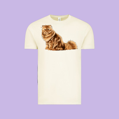 Persian Cat Vintage Tee Designed By Lillyallendesigns