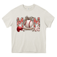 Cream mom baseball Heavy Core Tee - RacoonDesign
