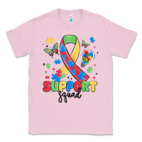 Bubblegum Pink support squad autism Classic Tee - MaliasSmallBusiness