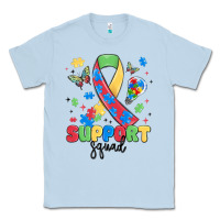 Dusty Blue support squad autism Classic Tee - MaliasSmallBusiness