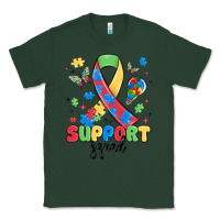 Sports Green support squad autism Classic Tee - MaliasSmallBusiness