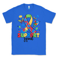 True Royal support squad autism Classic Tee - MaliasSmallBusiness