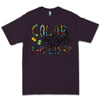 Plum color outside the lines Premium Tee - CowhideDigitalArt