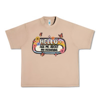 Burro ask me about my pronouns Urban Heavy Tee - MaliasSmallBusiness