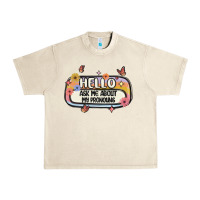 Sandshell ask me about my pronouns Urban Heavy Tee - MaliasSmallBusiness