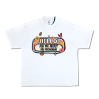 White ask me about my pronouns Urban Heavy Tee - MaliasSmallBusiness