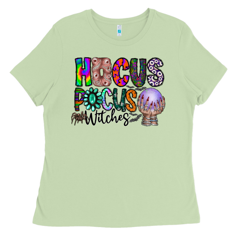 Hocus Pocus Witches Ladies Tee by CowhideDigitalArt | Teevron