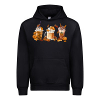 Black Fall Coffees Urban Hoodie - FaDigitalArtStudio