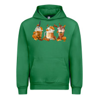 Emerald Fall Coffees Urban Hoodie - FaDigitalArtStudio