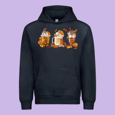 Fall Coffees Urban Hoodie Designed By Fadigitalartstudio