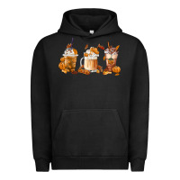 Pigment Black Fall Coffees Urban Hoodie - FaDigitalArtStudio