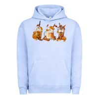 Pigment Grape Ice Fall Coffees Urban Hoodie - FaDigitalArtStudio