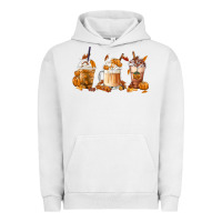 Pigment Lunar Rock Fall Coffees Urban Hoodie - FaDigitalArtStudio