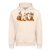 Sandshell Fall Coffees Urban Hoodie - FaDigitalArtStudio