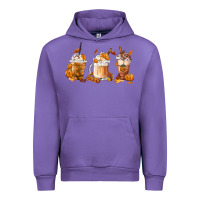 Tulip Fall Coffees Urban Hoodie - FaDigitalArtStudio
