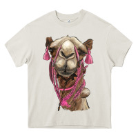 Cream camel Heavy Core Tee - BarkalooDesign