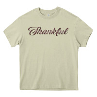 Mossy thankful Heavy Core Tee - FaDigitalArtStudio