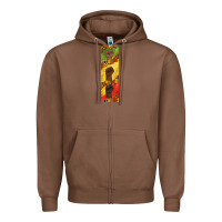 Chestnut juneteenth pen wrap Zipper Hoodie - BarkalooDesign