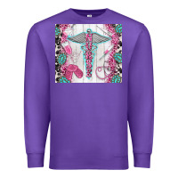 Purple nurse Premium Sweatshirt - TumblerDesignByShophia