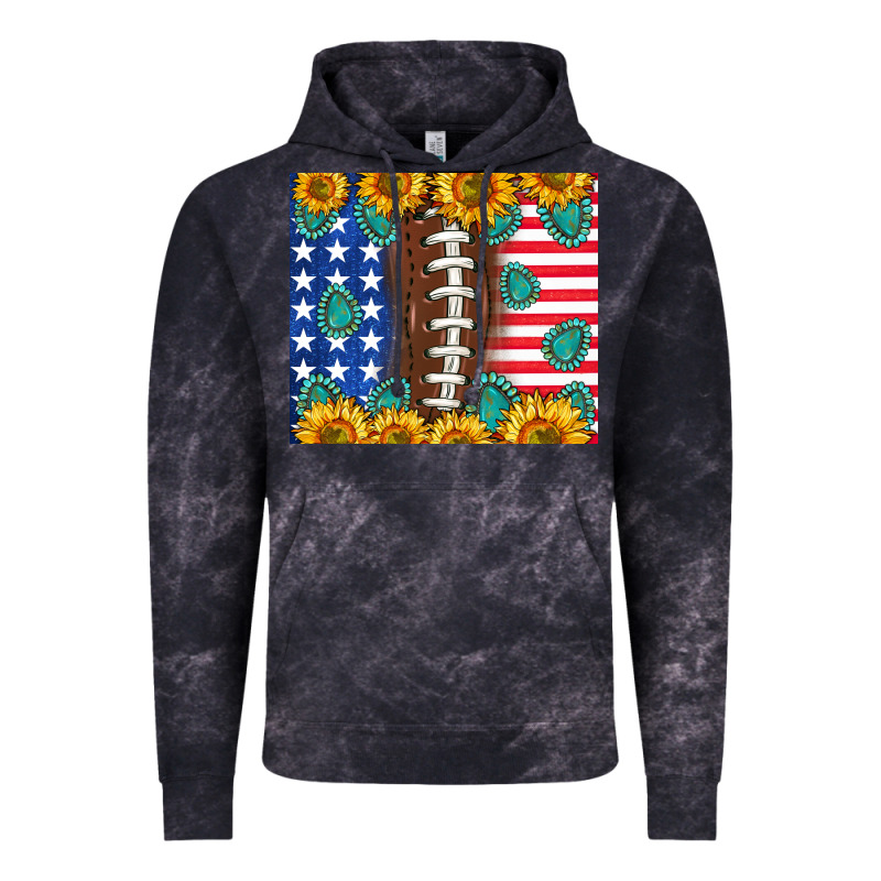 American Football And America Vintage Hoodie by NancyCooperArtShop | Teevron