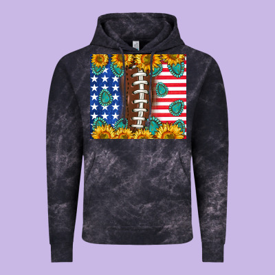 American Football And America Vintage Hoodie Designed By Nancycooperartshop