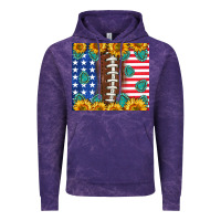 Cloud Purple American football and america Vintage Hoodie - NancyCooperArtShop