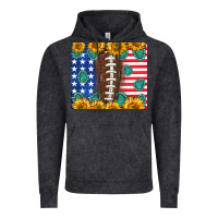 Vintage Black American football and america Vintage Hoodie - NancyCooperArtShop
