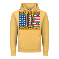 Vintage Mustard American football and america Vintage Hoodie - NancyCooperArtShop