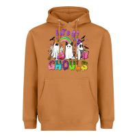 Meerkat Let's go ghouls Heavyweight Hoodie - NancyCooperArtShop